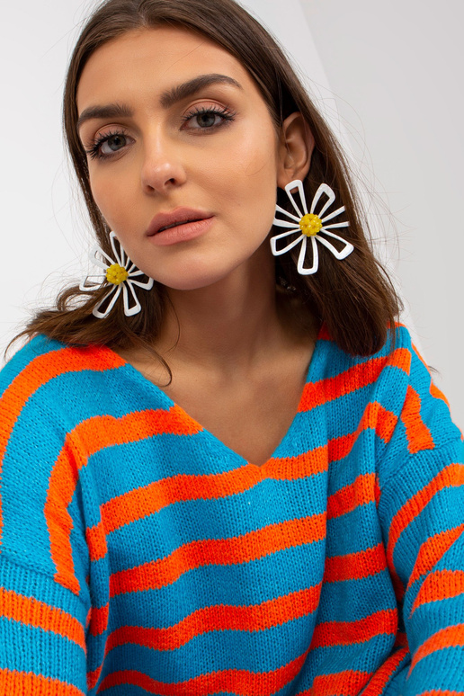 OCH BELLA modro-oranžový pruhovaný... OCH BELLA modro-oranžový pruhovaný...