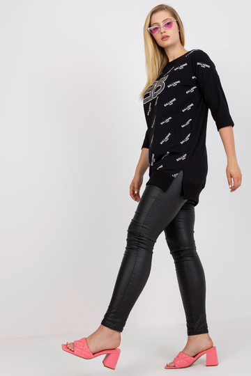 Černá nadměrná dlouhá...