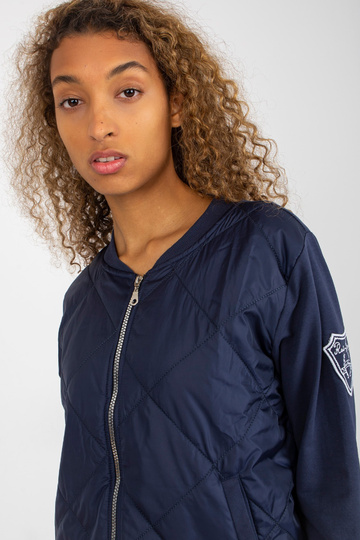 Námořnická modrá prošívaná...