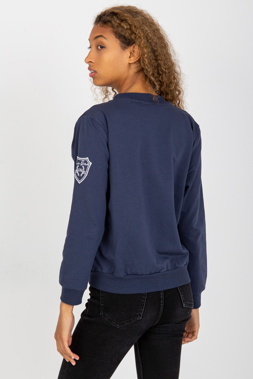 Námořnická modrá prošívaná bomber...