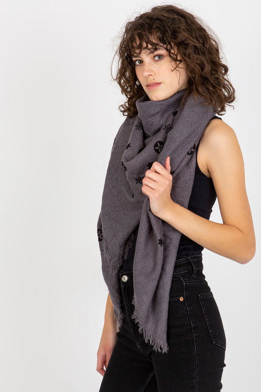 Chustka AT-CH-23502-1.51 TMAVĚ ŠEDÁ Chustka AT-CH-23502-1.51 TMAVĚ ŠEDÁ