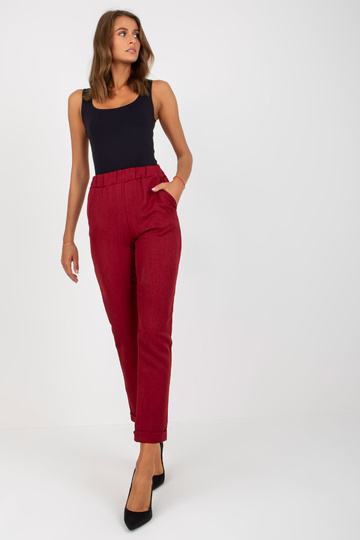 Vínové elegantní látkové...