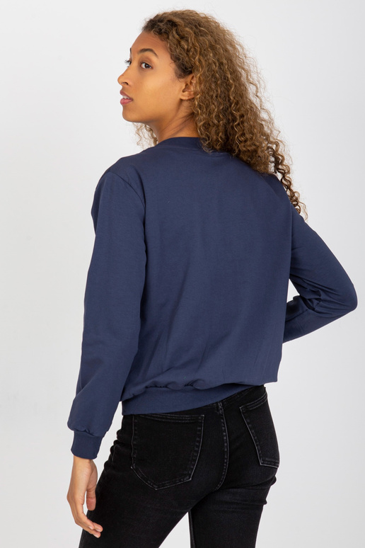 Námořnická modrá prošívaná bomber...