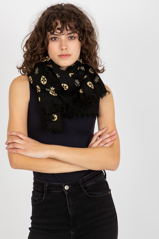 Chustka AT-CH-23503-1,89 ČERNÁ