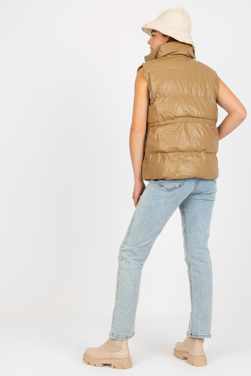 Velbloudí vesta z eko kůže...