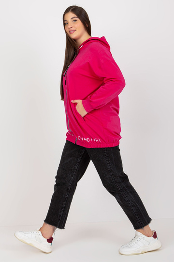 Fuchsiová mikina velikosti... 2