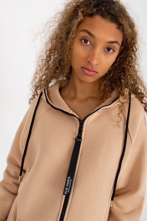 Béžové dlouhé kardigany basic mikina... Béžové dlouhé kardigany basic mikina...