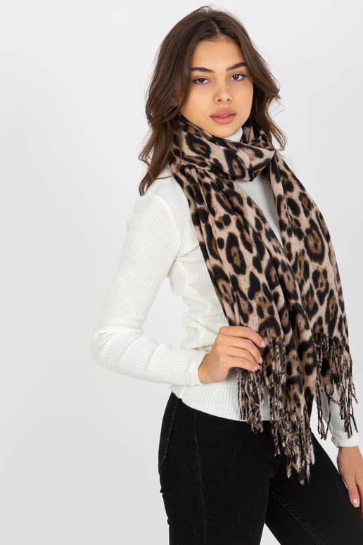 Dámská šála s potiskem zvířat