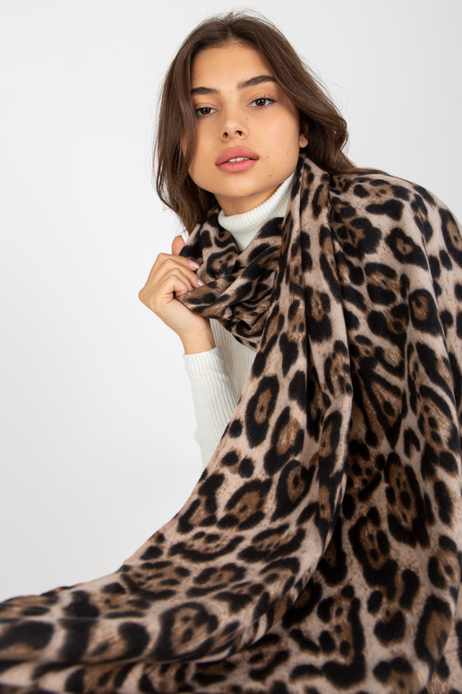 Dámská šála s potiskem zvířat