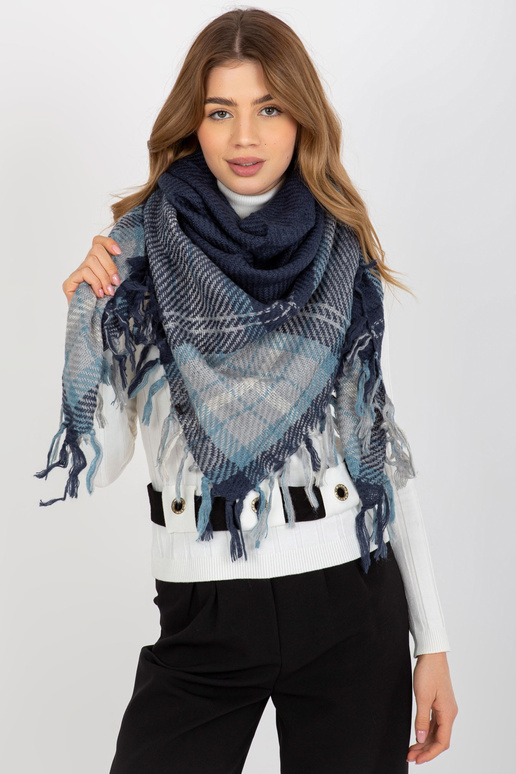 Šála -AT-CH-17501-1,57 - tmavě modrá Šála -AT-CH-17501-1,57 - tmavě modrá