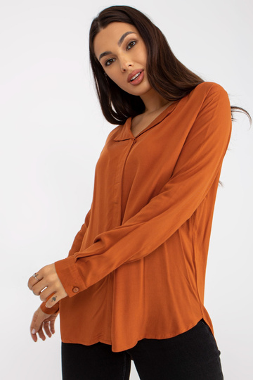 Světle hnědá košilová...