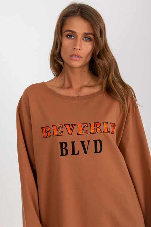 Bluza VI-BL-3075.64P SVĚTLE HNĚDÁ