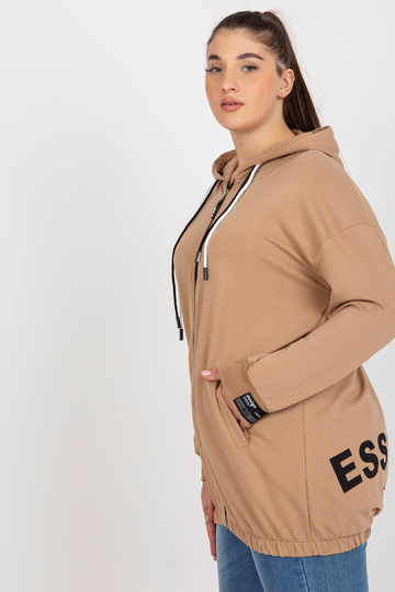 Mikina Camel plus size s... 2