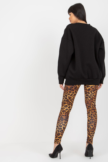 Černá basic mikina s...