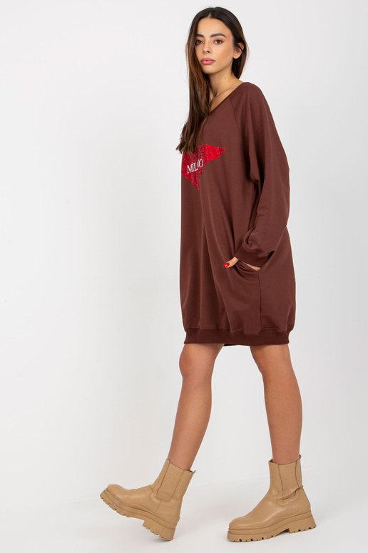 Bluza VI-BL-3113.73P HNĚDÁ