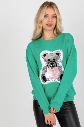 Tyrkysový dámský klasický...