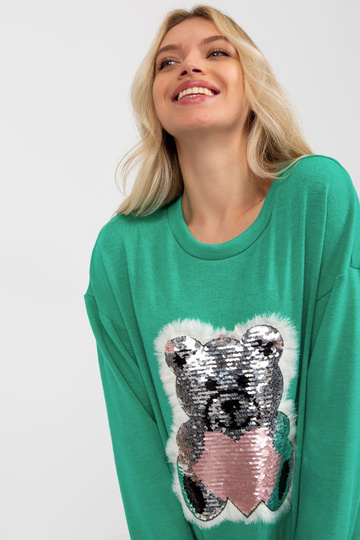 Tyrkysový dámský klasický... 2