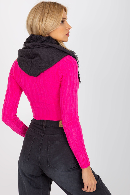 Šála -AT-KM-9501.10-šedo-černý