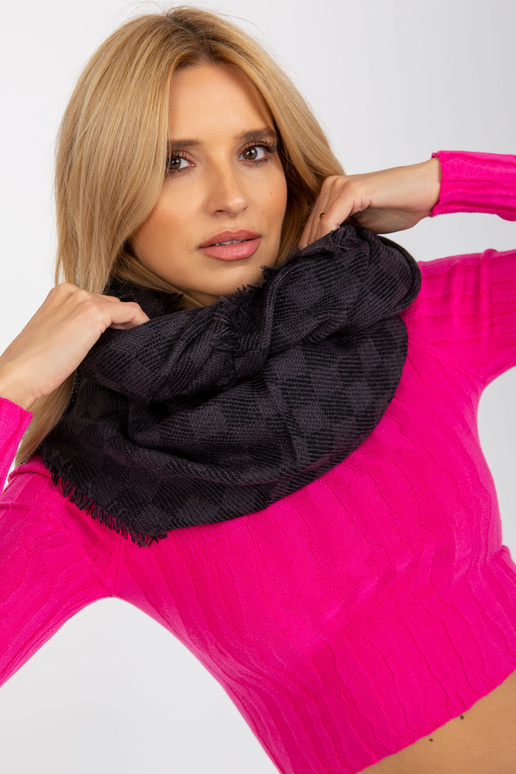 Šála -AT-KM-9501.10-šedo-černý