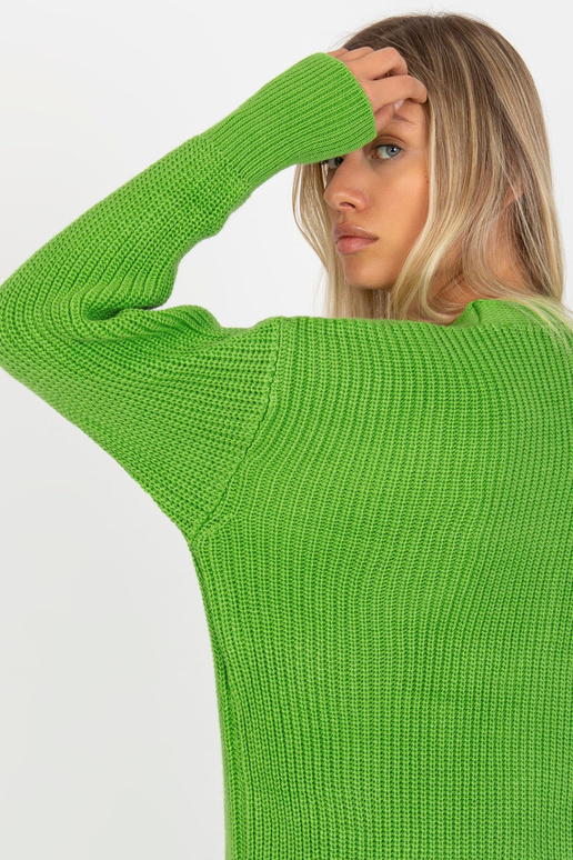 Světle zelený kardigan se zapínáním...