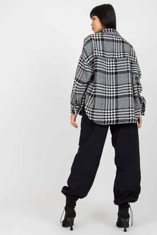 Košile-DN-KS-3964,45-černobílá Košile-DN-KS-3964,45-černobílá