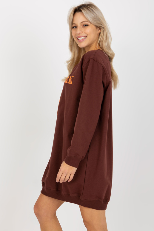 Bluza VI-BL-3212.15X D.HNĚDÁ/ORANŽ