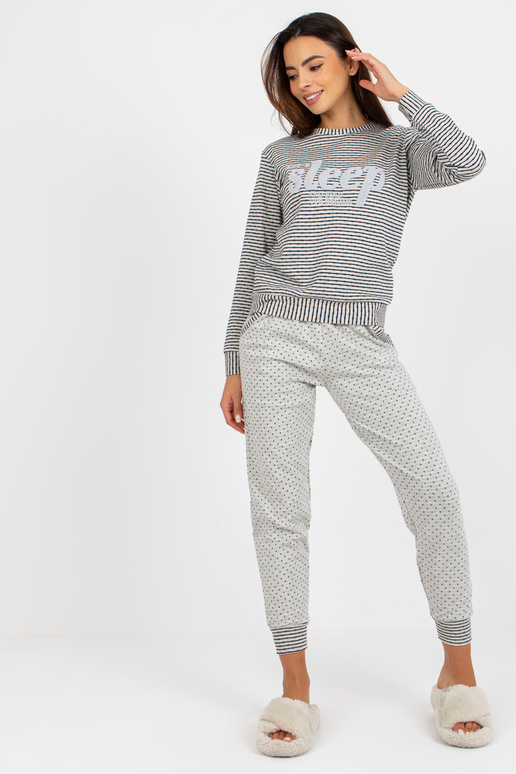 Pyžamo-BR-PI-9113-šedé Pyžamo-BR-PI-9113-šedé