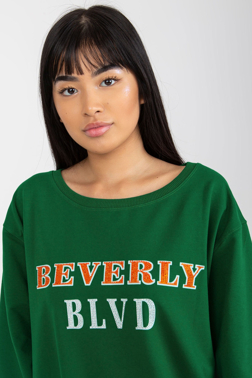 Bluza VI-BL-3075.64P TMAVĚ ZELENÁ