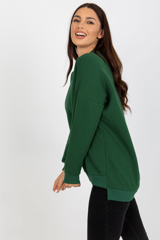 Základní mikina Dunkelgrünes s...