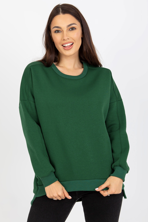 Základní mikina Dunkelgrünes s...