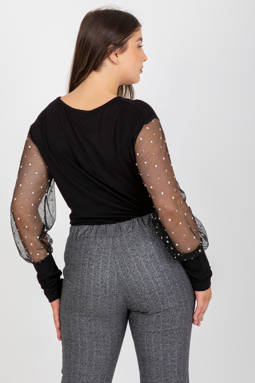 Černá dámská halenka velké velikosti... Černá dámská halenka velké velikosti...