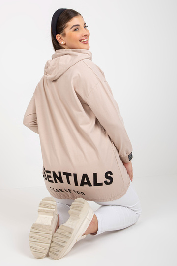 Světle béžová mikina s...