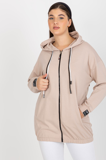 Světle béžová mikina s... 2