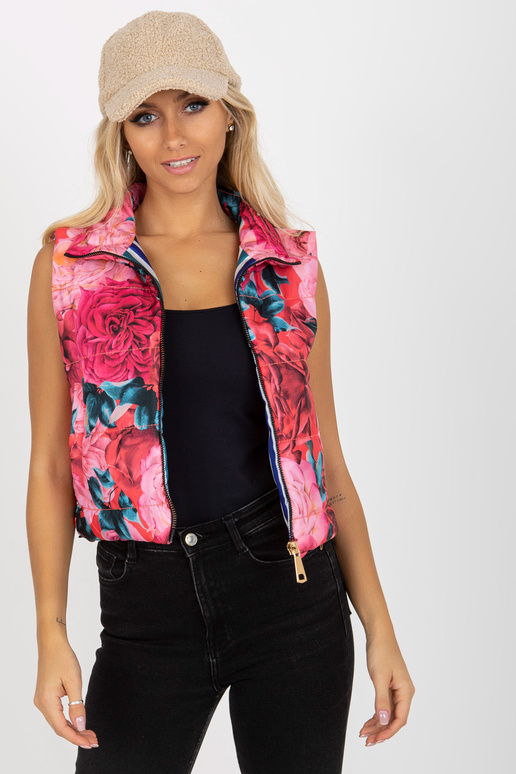 Slepice rosafarbene Weste mit...