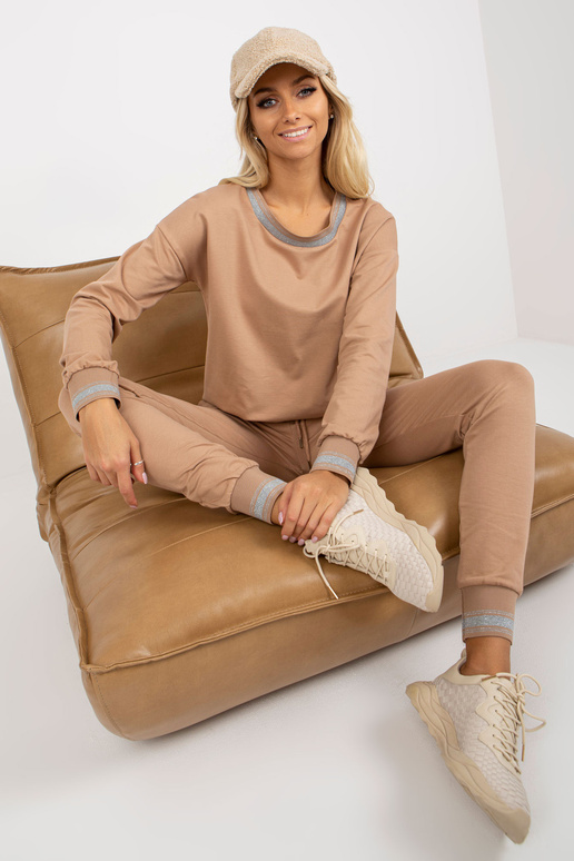 Set mikiny Camel Damen s hadicí