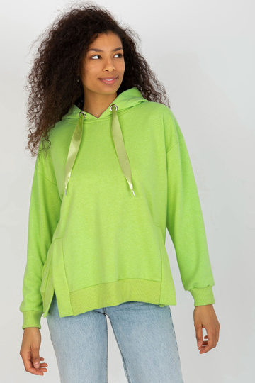 Světle zelená mikina s... 2