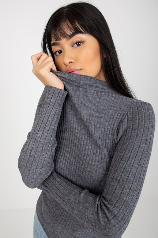 Sweter VI-SW-20298.41P TMAVĚ ŠEDÁ