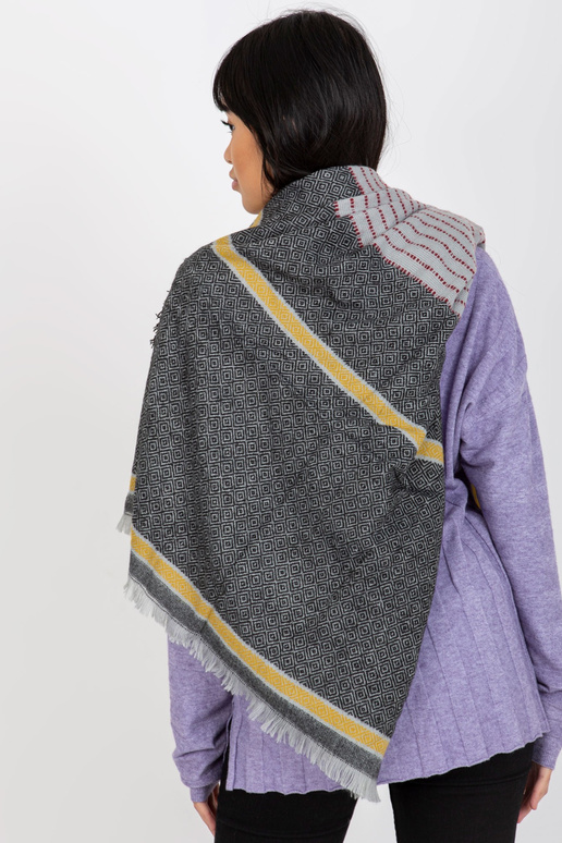 Chustka AT-CH-14201-1.77P ČERNÁ/ŽLUTÁ