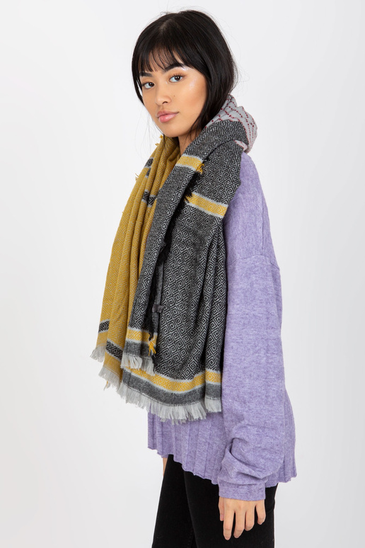 Chustka AT-CH-14201-1.77P ČERNÁ/ŽLUTÁ