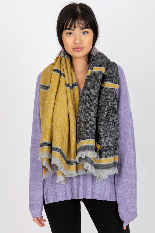 Chustka AT-CH-14201-1.77P ČERNÁ/ŽLUTÁ