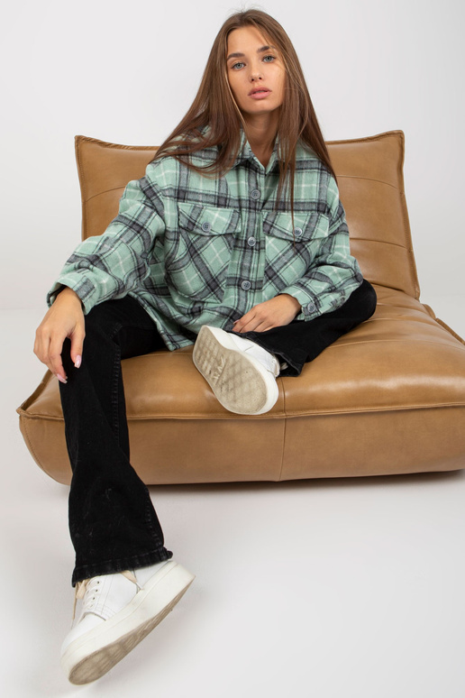 Košile-DN-KS-3967,92-mátová