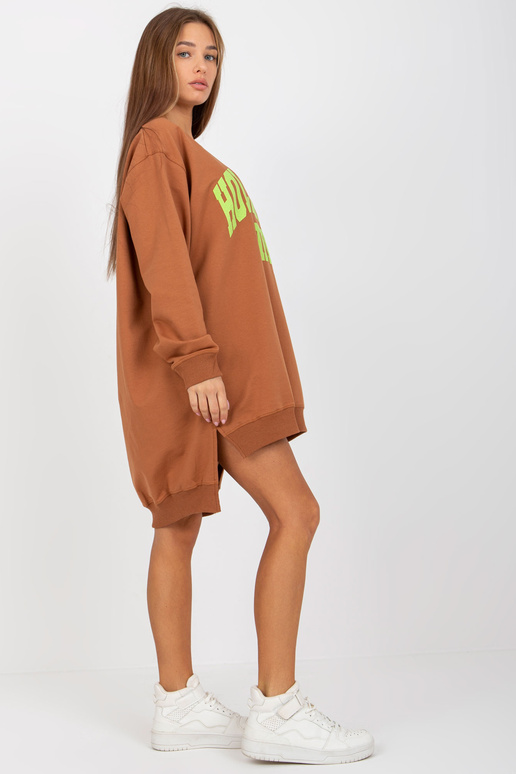 Bluza VI-BL-3102.01P L.HNĚDÁ/ZELENÁ