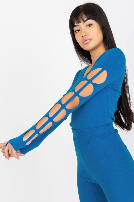 Sweter VI-SW-20253.29 TMAVĚ MODRÁ