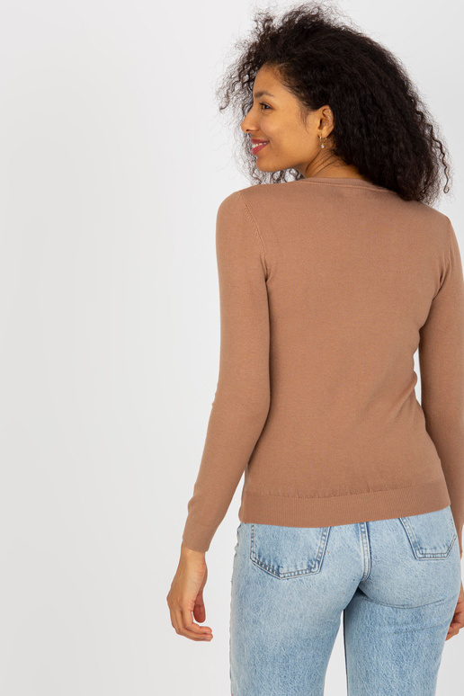 Camel dámský klasický svetr s viskózou