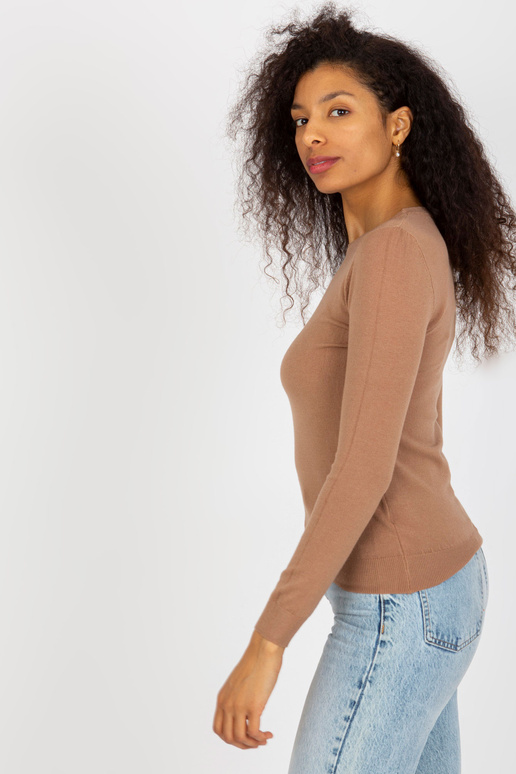 Camel dámský klasický svetr s viskózou