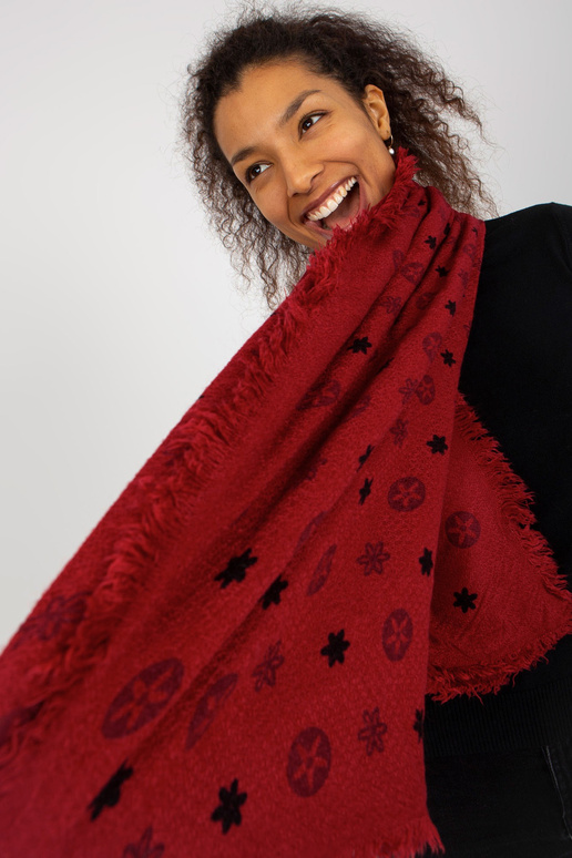 šátek -AT-CH-23505-1,55-tmavě červená šátek -AT-CH-23505-1,55-tmavě červená