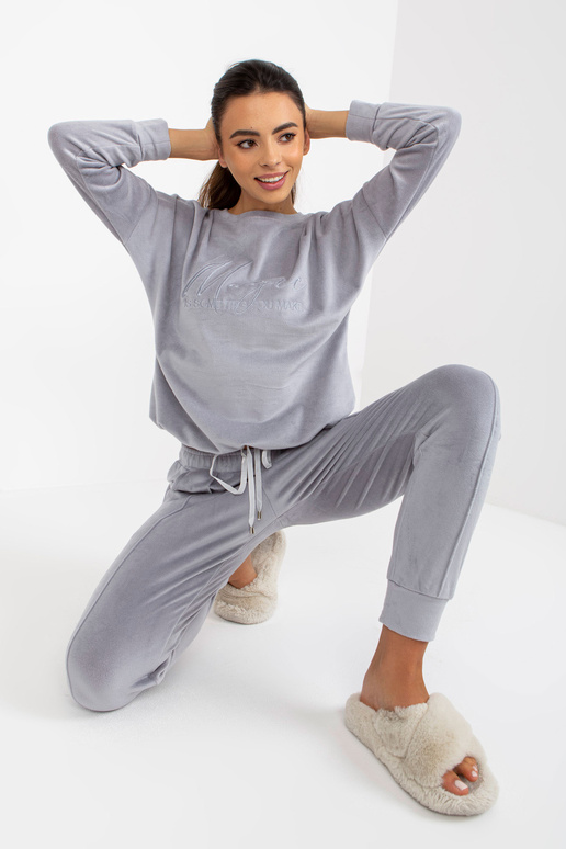 Pyžamo-BR-PI-9125-šedé Pyžamo-BR-PI-9125-šedé