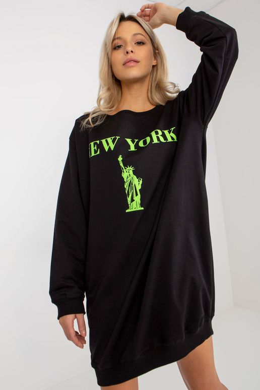 Bluza VI-BL-3212.15X ČERNÁ/ZELENÁ