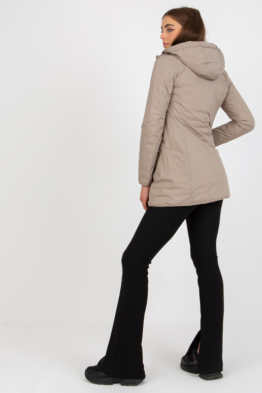 Tmavě béžová oboustranná přechodová...