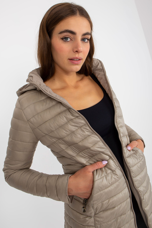 Tmavě béžová oboustranná přechodová...